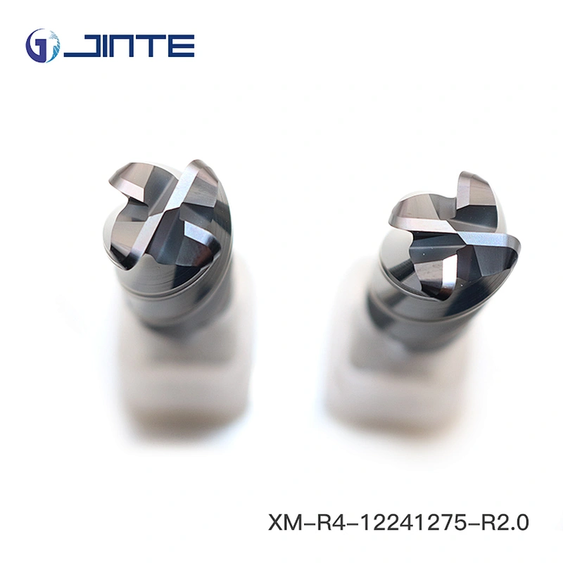 4 Flute 12mm Solid Carbide Corner Radius Endmill  CNC Cutter for Metal