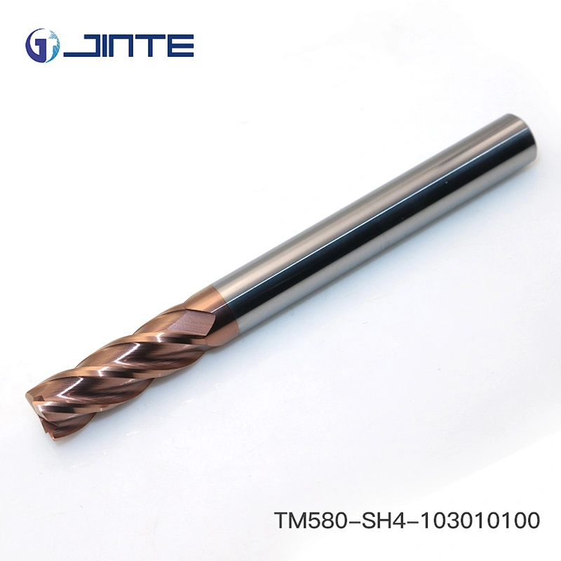 D10x100mm  4 Flute Solid Carbide Extra long shank Flat End Mills Cutter Tools
