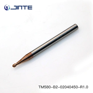 China Carbide End Mills HRC58 Corner Radius End Mill Dia3mm