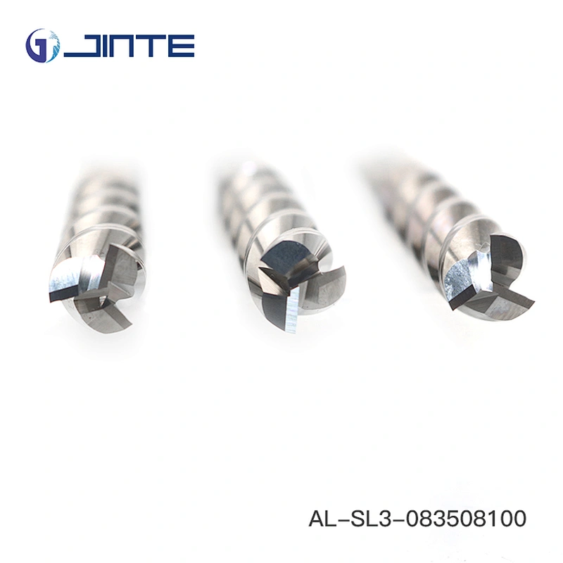 8*100mm AL series aluminum endmill without coating