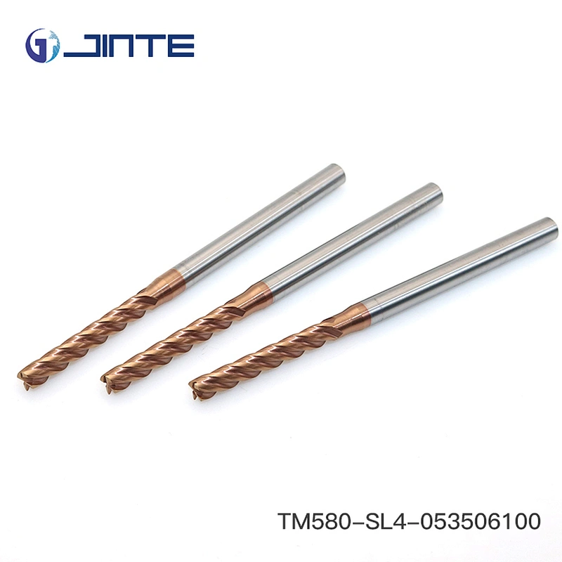 4-Flute-HP Carbide Square End Mills for process Metric