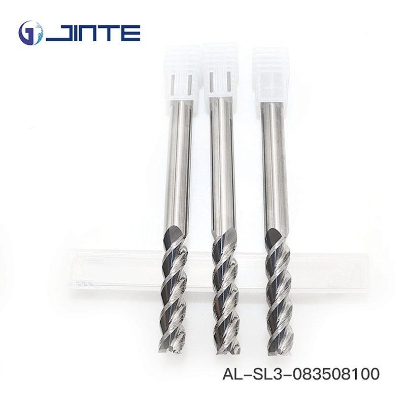 8*100mm AL series aluminum endmill without coating
