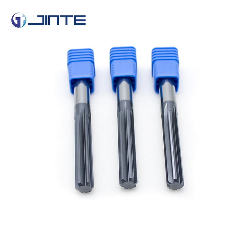 High Performance Solid Carbide 6 Flutes Chucking Reamer with Straight Flute