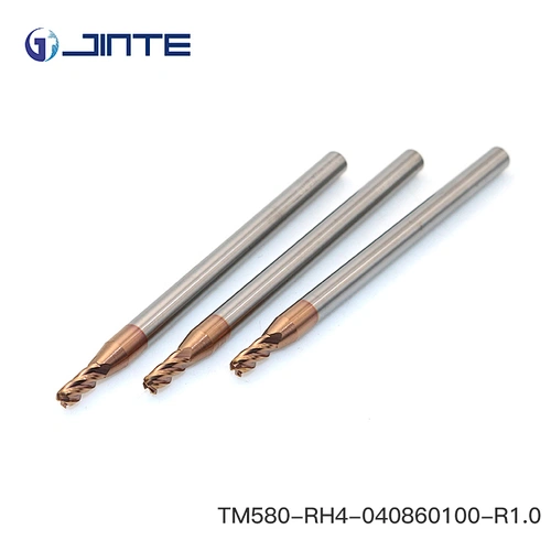carbide milling 4 flute Tapered ballnose end mills