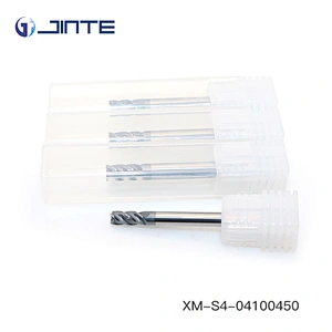 XM series hardened endmill 4mm ISO standard milling cutter