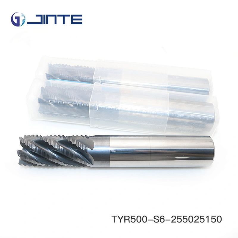 jinte best selling end mills HRC50 indexable end mill for steel roughing processing