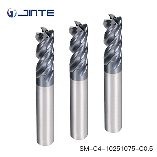 SM series corner radius R0.5 endmill for stainless steel