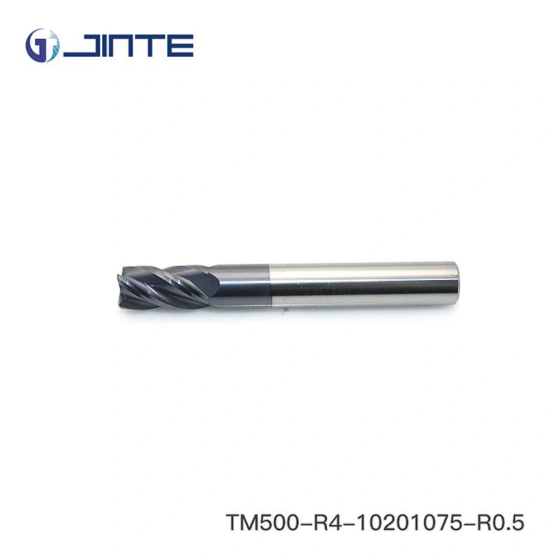 Solid Carbide 4 Flute End Mill Cutting Tool CNC Milling Cutter for Cast Iron and Steel