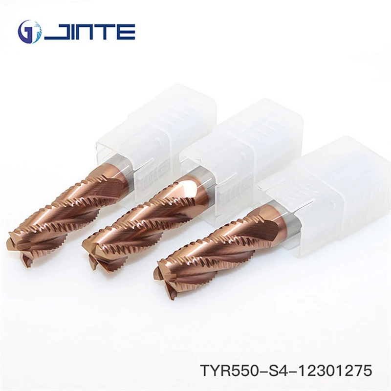 High Quality Solid Carbide Roughing End Mills flat 12*100mm