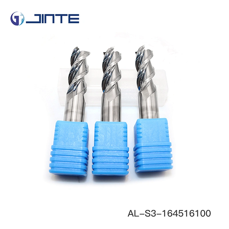 High Precision Tungsten Carbide CNC Lathe Tools 3 Flute Aluminum End Mill