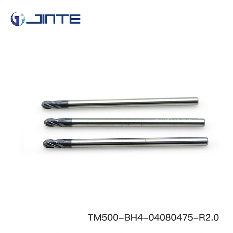 Wholesale Price Extra Long  4 Flute Solid Carbide ballnose end mill CNC milling cutter