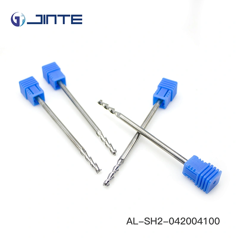 Hot Sale High Precision Tungsten Carbide CNC Lathe Tools 2 Flute Flat Aluminum End Mill