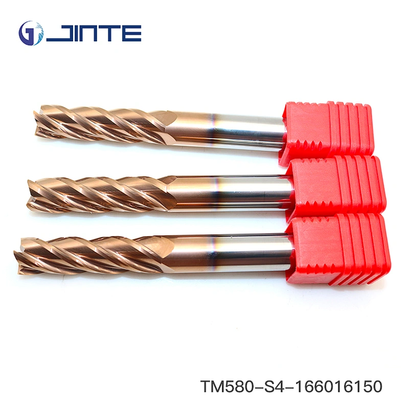 long tool-life endmill D16 endmill flat head 4F milling cutter