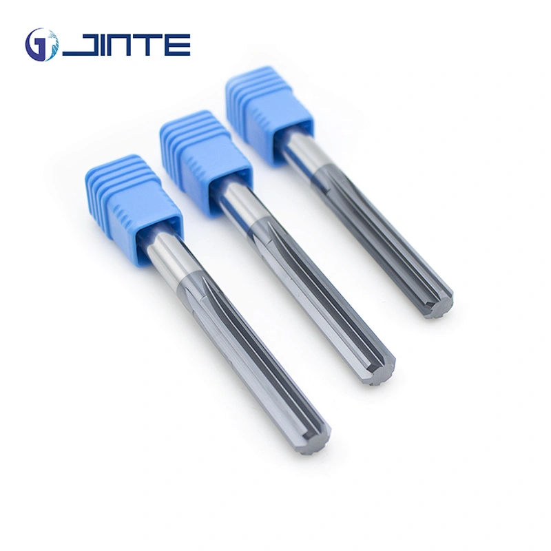 Solid Carbide Reamers Straight 6 Flute CNC Milling Cutter for Sales D8x50x100x6F