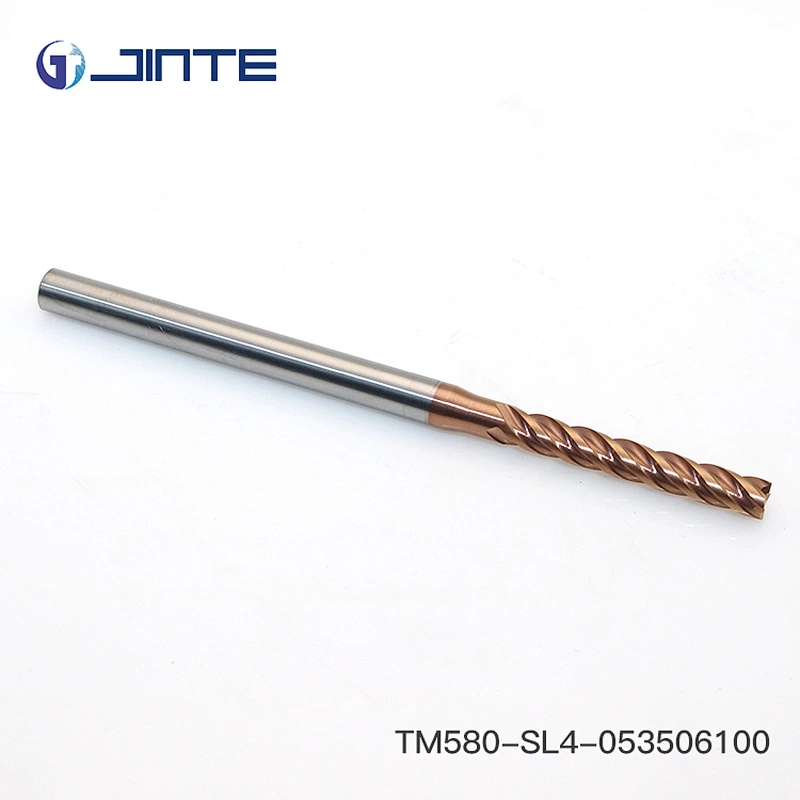 4-Flute-HP Carbide Square End Mills for process Metric