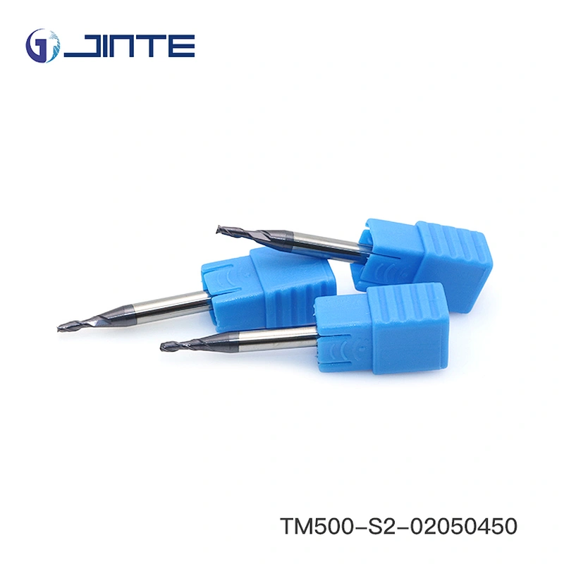 HRC50/55 Flat Milling Cutter Carbide 2 Flute D2x50mm Square Endmill for CNC Machine