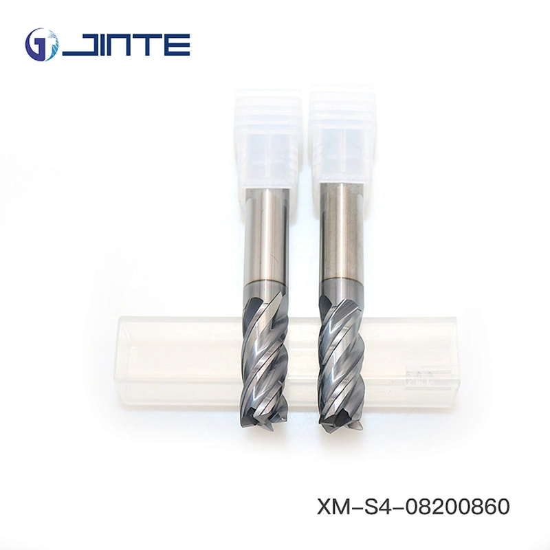 8mm milling cutter 65-68 degree endmill with 4 flute