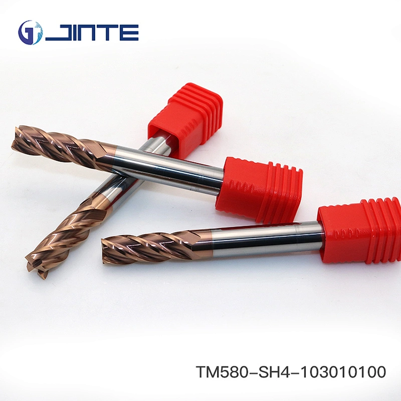 D10x100mm  4 Flute Solid Carbide Extra long shank Flat End Mills Cutter Tools