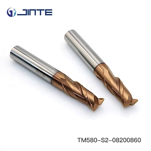 Carbide 2 Flute End Mill Cutter/Spiral carbide bit/Solid Carbide Rough End Mills 4 flute 2mm