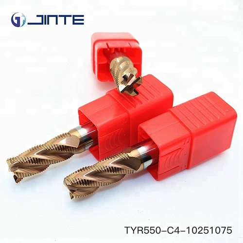 HRC55 Carbide Cutting Tools Solid Carbide End Mills for roughing application