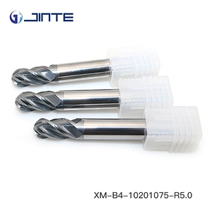 ballnose D10mm endmill 4 flute HRC68 milling cutter