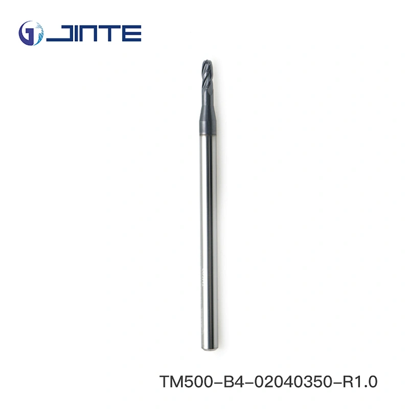 HRC50 4 Flutes Carbide Ball Nose End Mill/CNC Milling Cutter/Cutting Tools