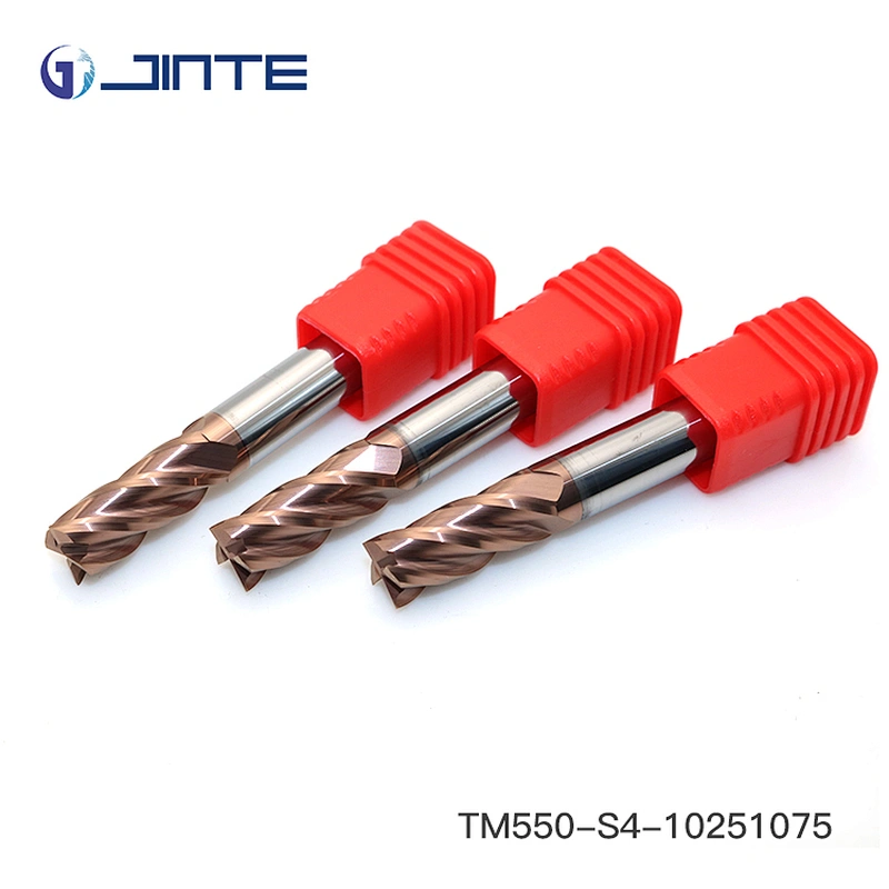 top 5 china factory tungsten carbide end mills/4 flute square end mills/flat end mill with straight