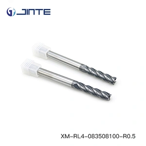Zhuzhou Factory CNC Milling Cutter Solid Carbide Chamfer End Mill Cutting Tools