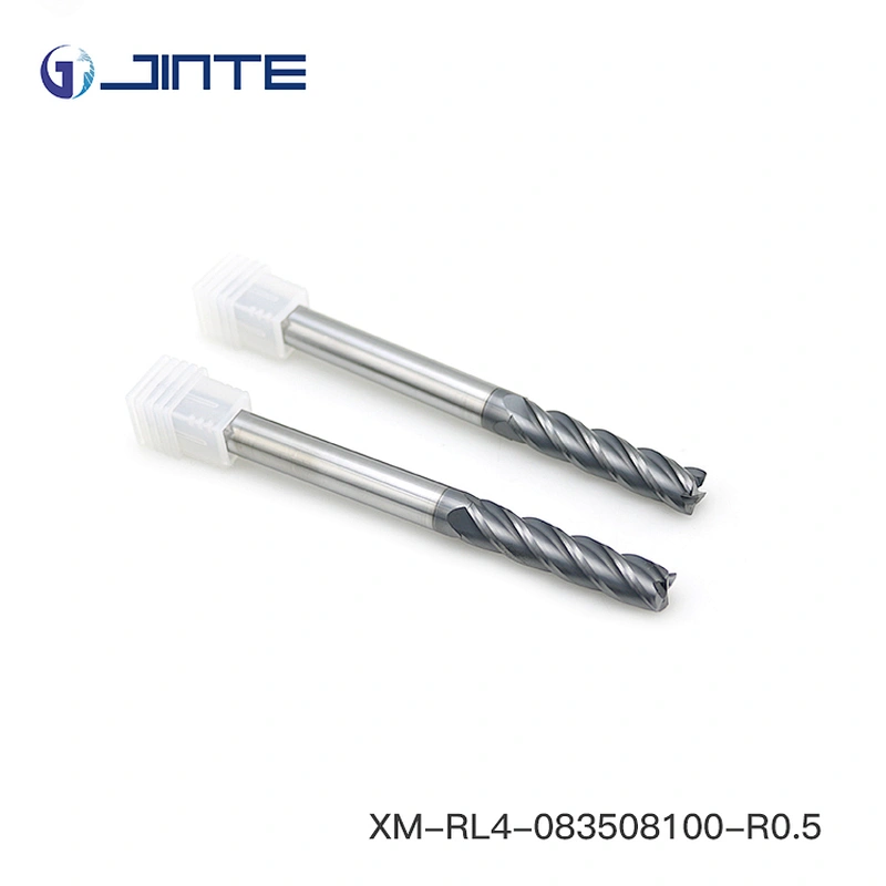 Zhuzhou Factory CNC Milling Cutter Solid Carbide Chamfer End Mill Cutting Tools