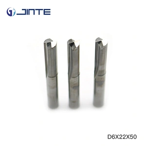 Double Flutes Straight Flute Router Bits Two Flutes Woodworking Cutter CNC Cutting Tools for Wood