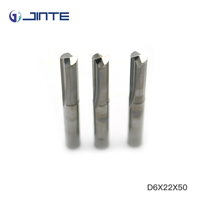 Double Flutes Straight Flute Router Bits Two Flutes Woodworking Cutter CNC Cutting Tools for Wood
