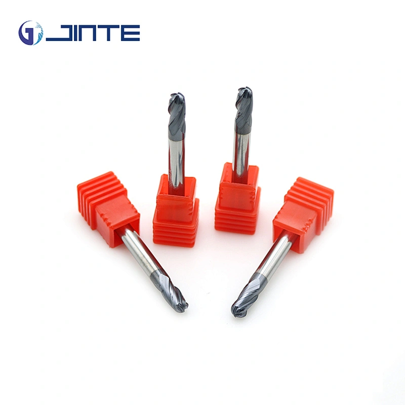 Wholesale Tungsten Carbide 5mm Ball Nose End Mill HRC45 Four Flute  CNC Cutter