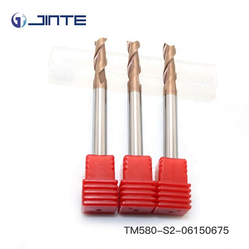 6mm Carbide End mill HRC55 Square 2 Flute Face  Milling Cutter for Steel