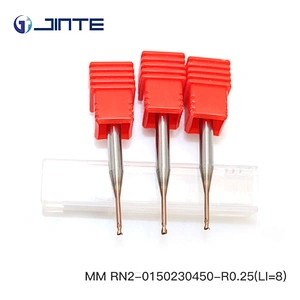 jinte MM series Two Flutes Carbide End Mill for Steel Working