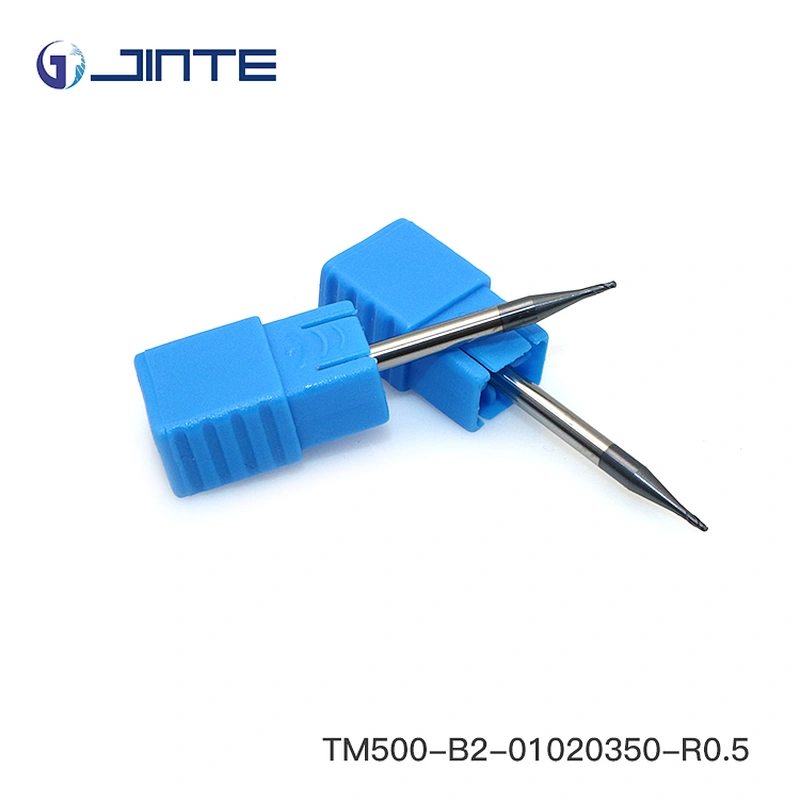 HRC50 Solid Carbide Micro 2 flute end mill 01 Ballnose cutting tools for Milling