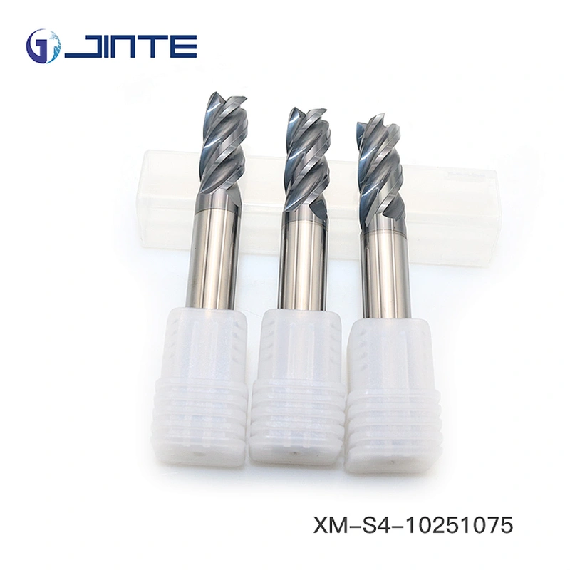 4F flat head end mills XM-S4-10251075