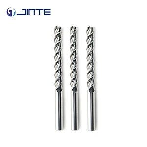 Solid Carbide 3 Flutes Extra Long Square End Mills CNC Milling Cutter Tool for Aluminum