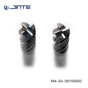 6*50mm 4 flute HRC68 endmill for hard steel machining