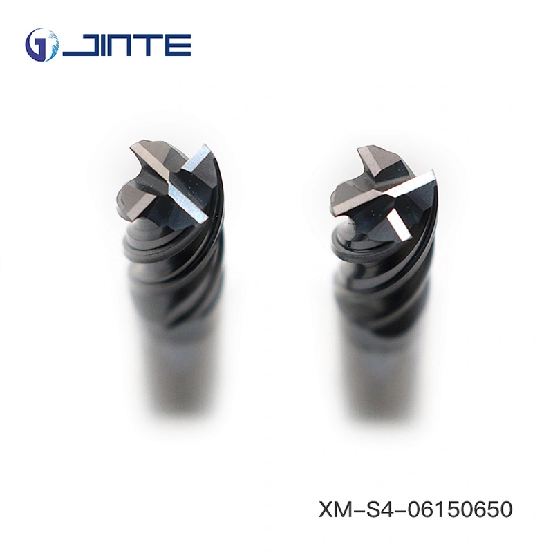 6*50mm 4 flute HRC68 endmill for hard steel machining
