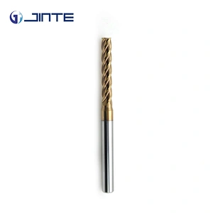 HRC60 Tungsten carbide endmill straight shank 4 flute end mill milling tools