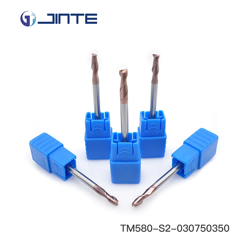 High Precision HRC58 2 Flute solid carbide 3mm end mill cutting tools manufacturers
