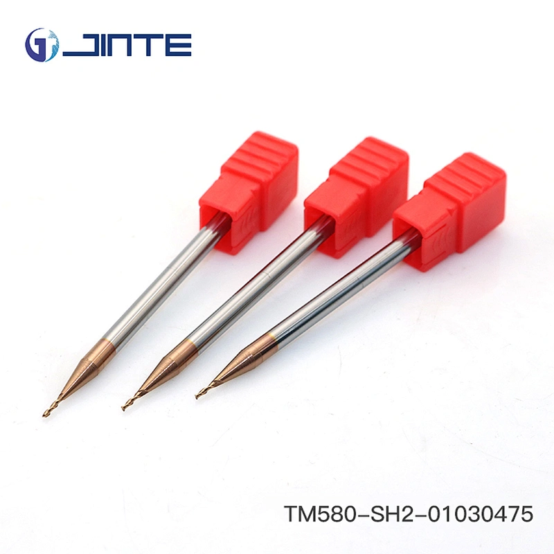 Micro Carbide End mills Extra Long Milling Cutters for Steel Dia1x75