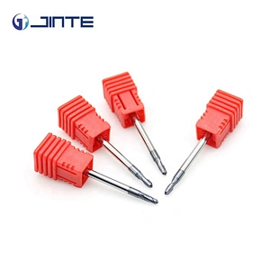 Factory Price 2 Flute 45HRC Carbide 1.5mm BallNose endmills de carburo for Shot Milling