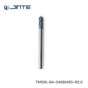 HRC50 4 Flute Carbide Ball Nose EndMill D4x50mm CNC Cutting Tools for Milling