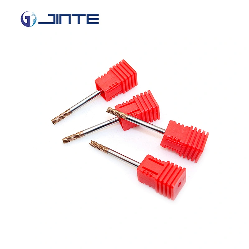 Best Price carbide 4F Square end mill cutting tools HRC55 endmill D3x50L for Carbon steel