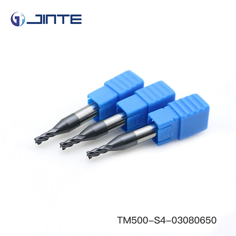 solid carbide milling cutter herramientas de corte 4 flute Flat end mill for Finishing