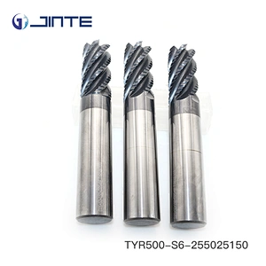 jinte best selling end mills HRC50 indexable end mill for steel roughing processing