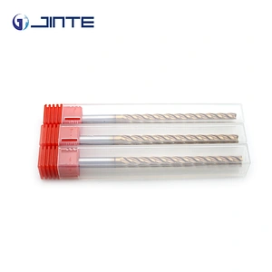 carbide endmill 4 flute end mill long neck 5mm 55hrc cnc cutting tools for slotting