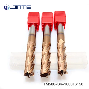 long tool-life endmill D16 endmill flat head 4F milling cutter