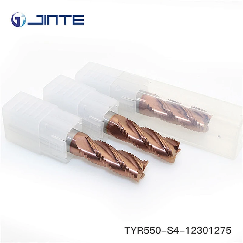 High Quality Solid Carbide Roughing End Mills flat 12*100mm